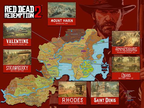 red dead redemption 2 map|red dead redemption 2 collector's online map.